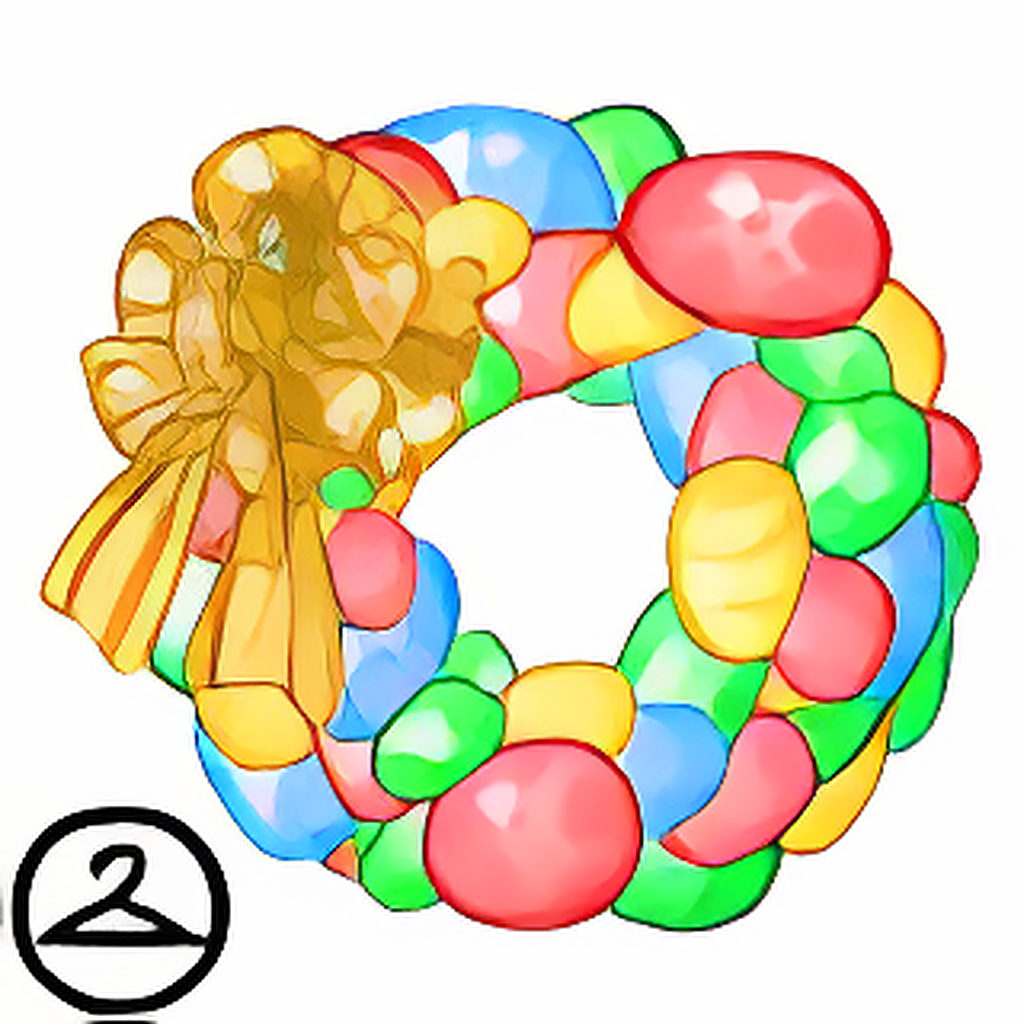Plastic Negg Wreath