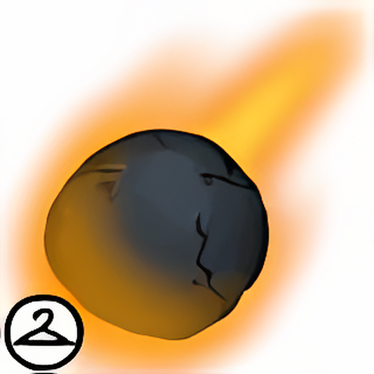Crash-Landed Meteorite