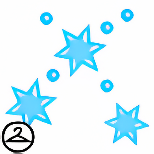 Dyeworks Blue: Constellation Markings