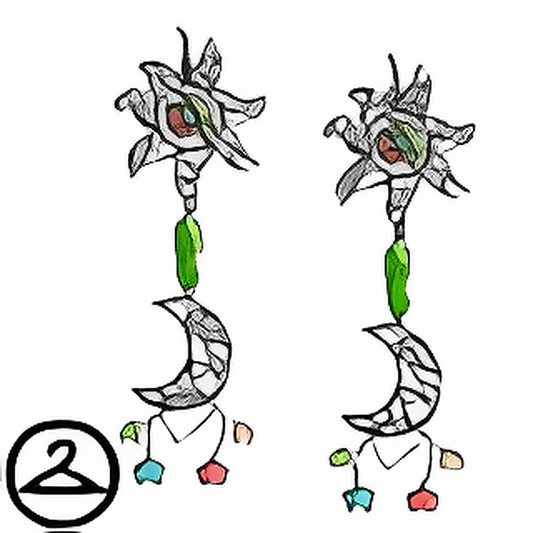 Sun and Moon Earrings