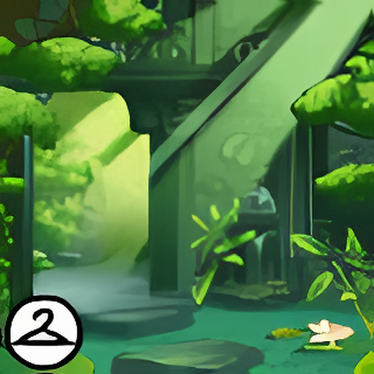 Dyeworks Green: Zen Paradise Background