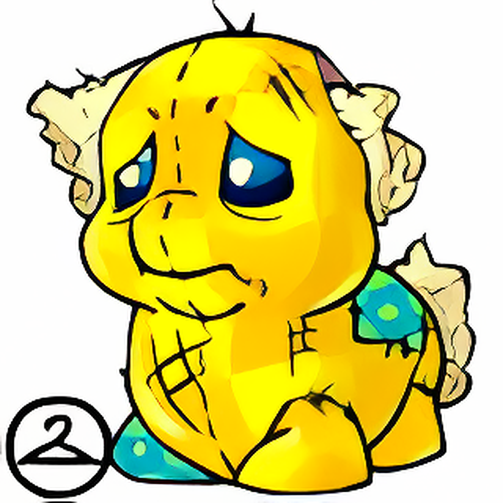 Tattered Plushie Poogle
