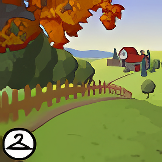 Autumn on the Farm Background