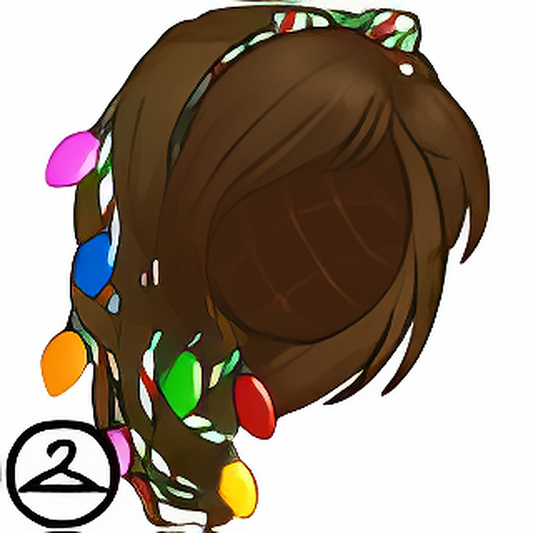 Dyeworks Brown: Limited Edition- Holiday String Lights Wig