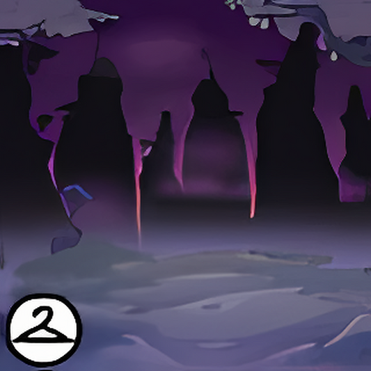 Spooky Shenkuu Sunset Background