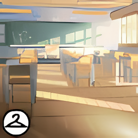 Sunny Classroom Background