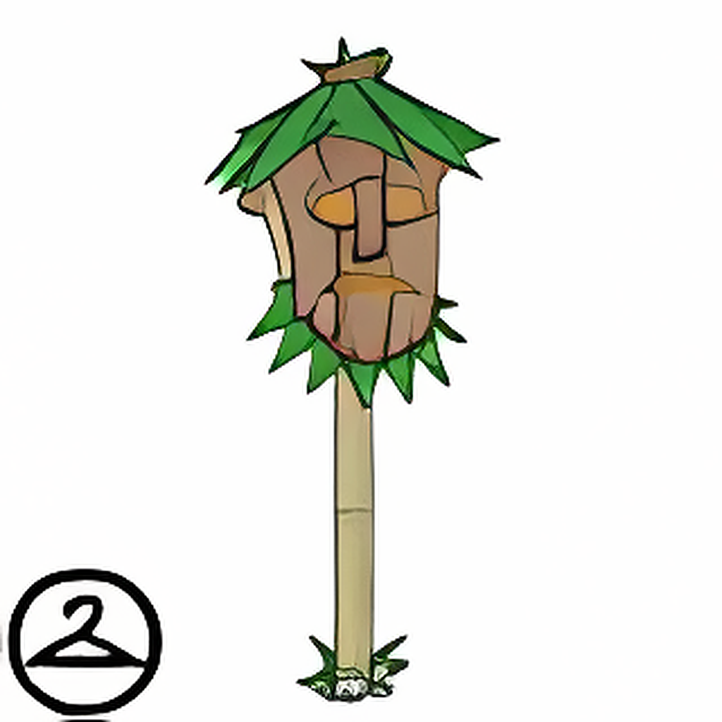 Tiki Lamp