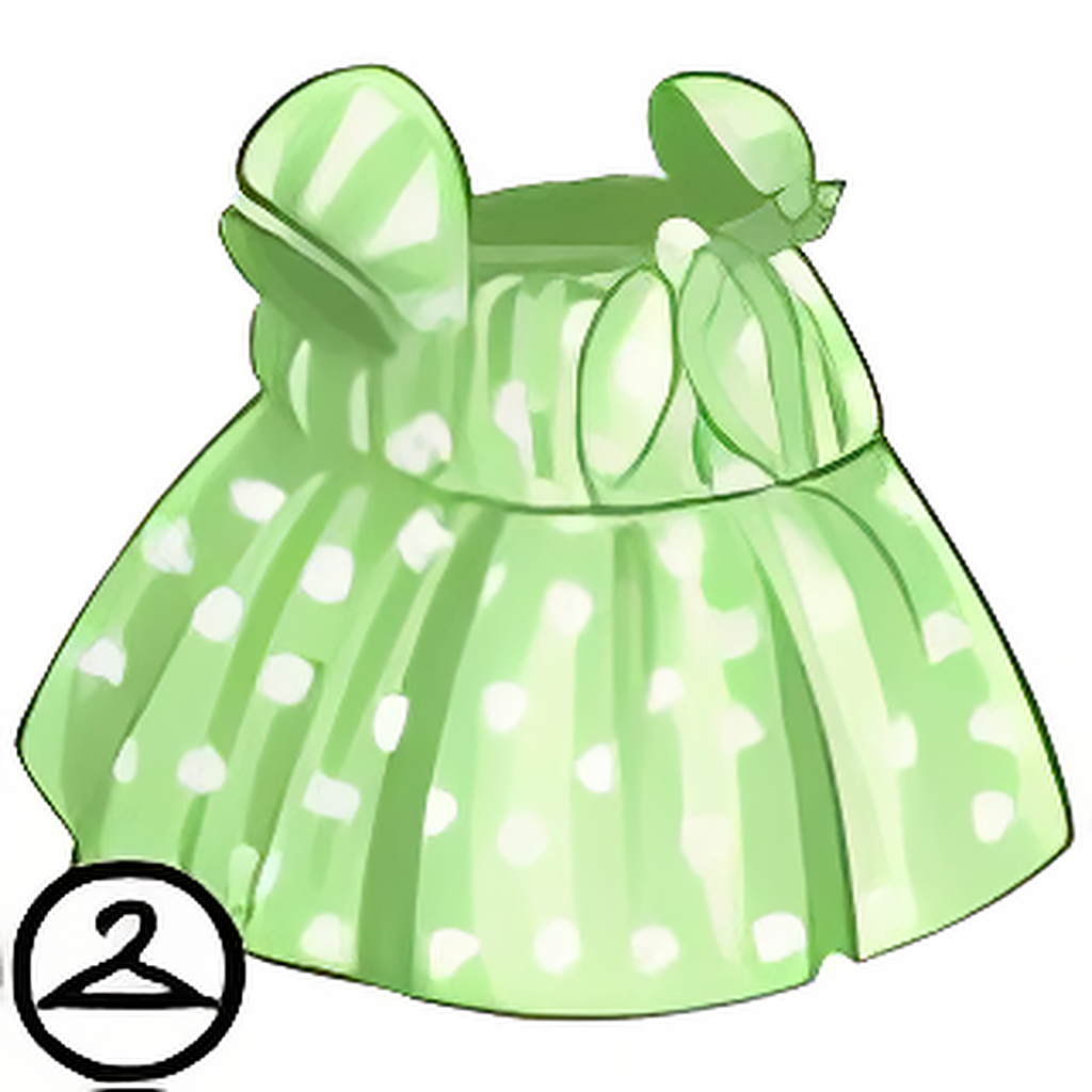Dyeworks Light Green: Mutant Spring Dress