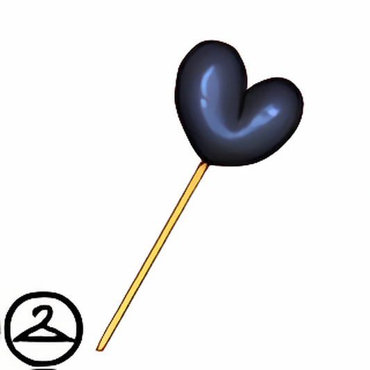 Black Heart Lollypop