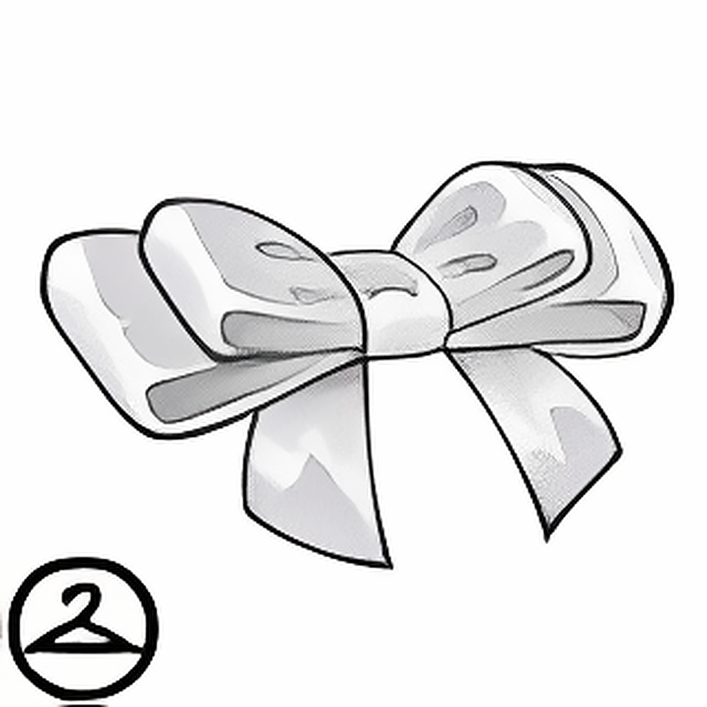 Dyeworks White: Mutant Pink Hair Bow
