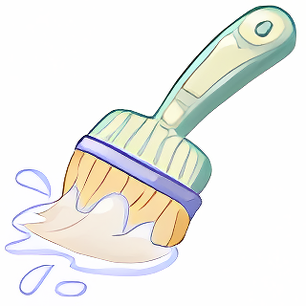 Transparent Paint Brush