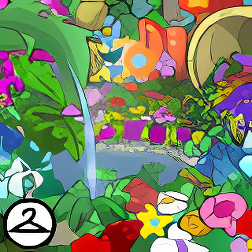 Gorgeous Spring Garden Background