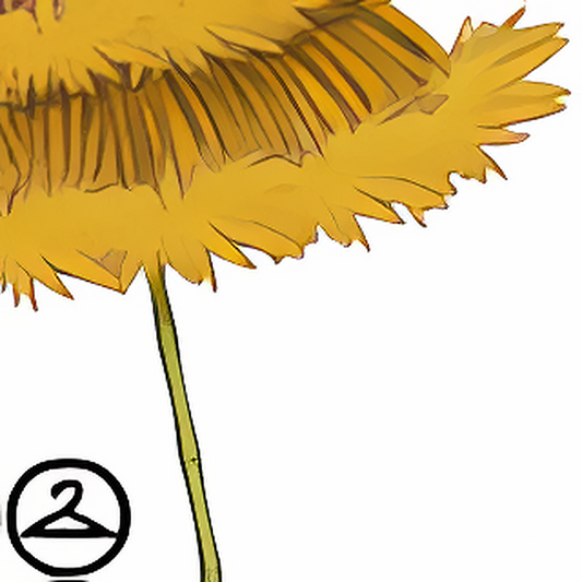 Large Straw Umbrella