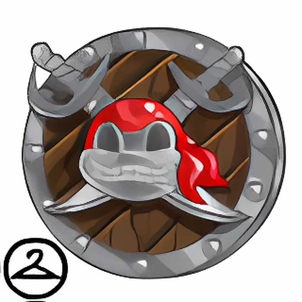 Fearsome Pirate Shield