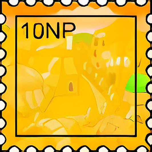 Jelly World Stamp
