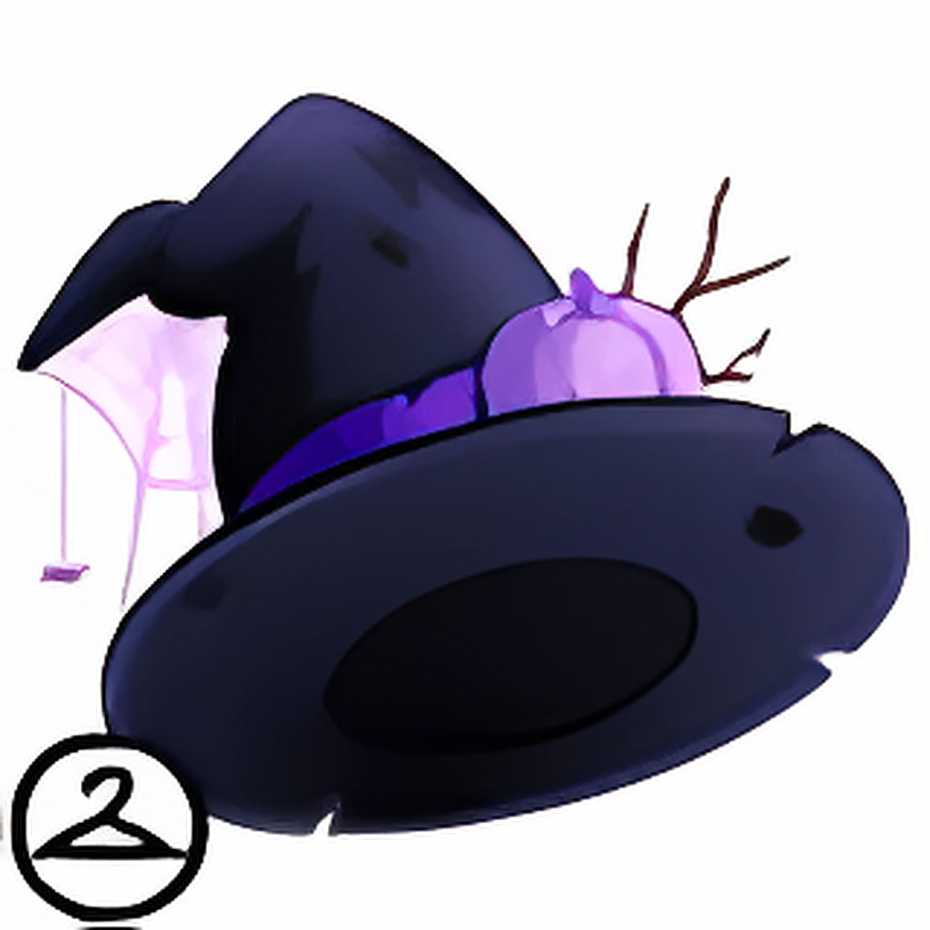Dyeworks Black: Creepy Mutant Witch Hat
