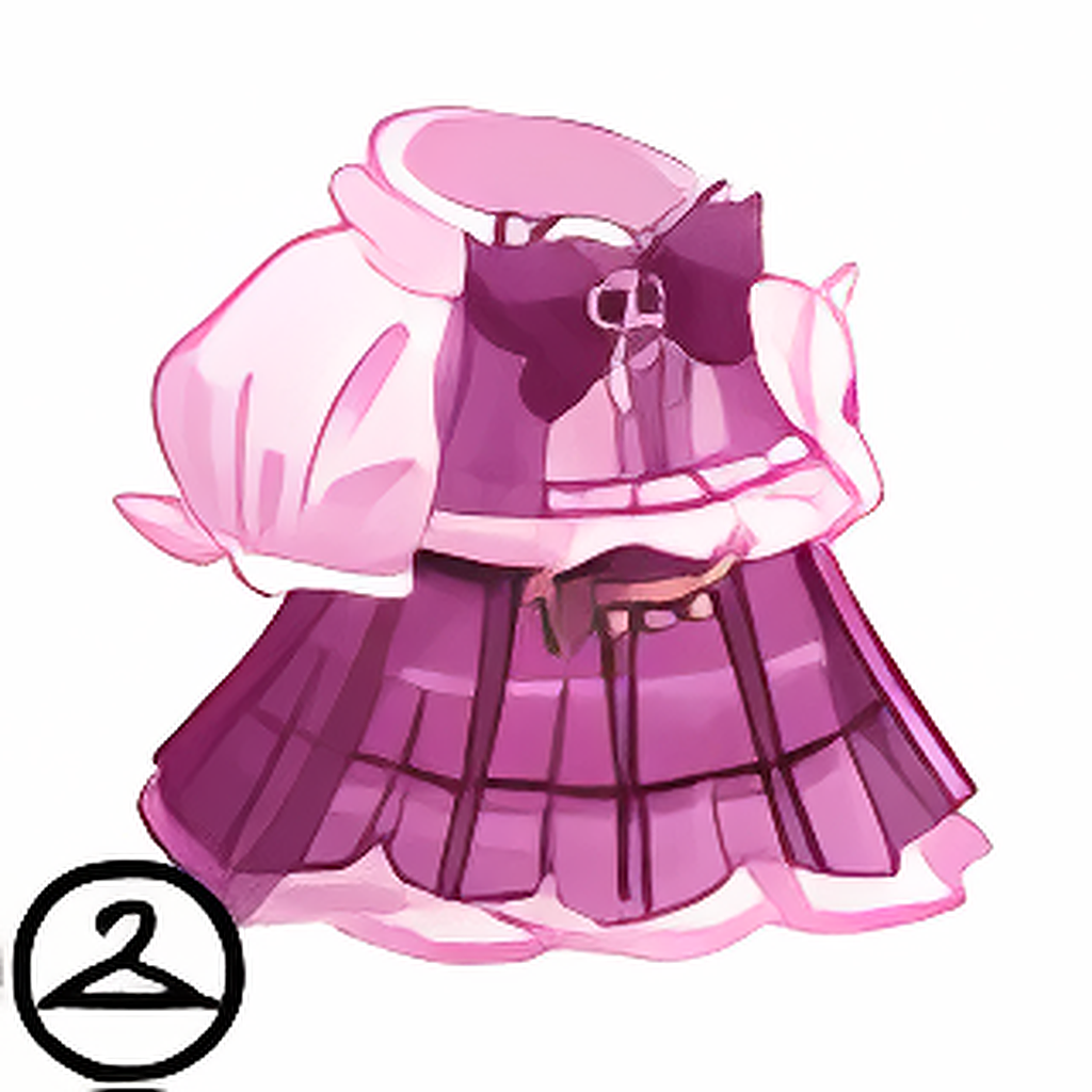 Dyeworks Light Pink: Mutant Dark Academic School Outfit