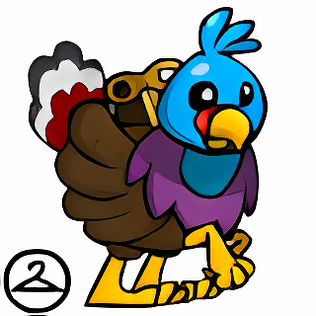 Friendly Wind-Up Gobbler