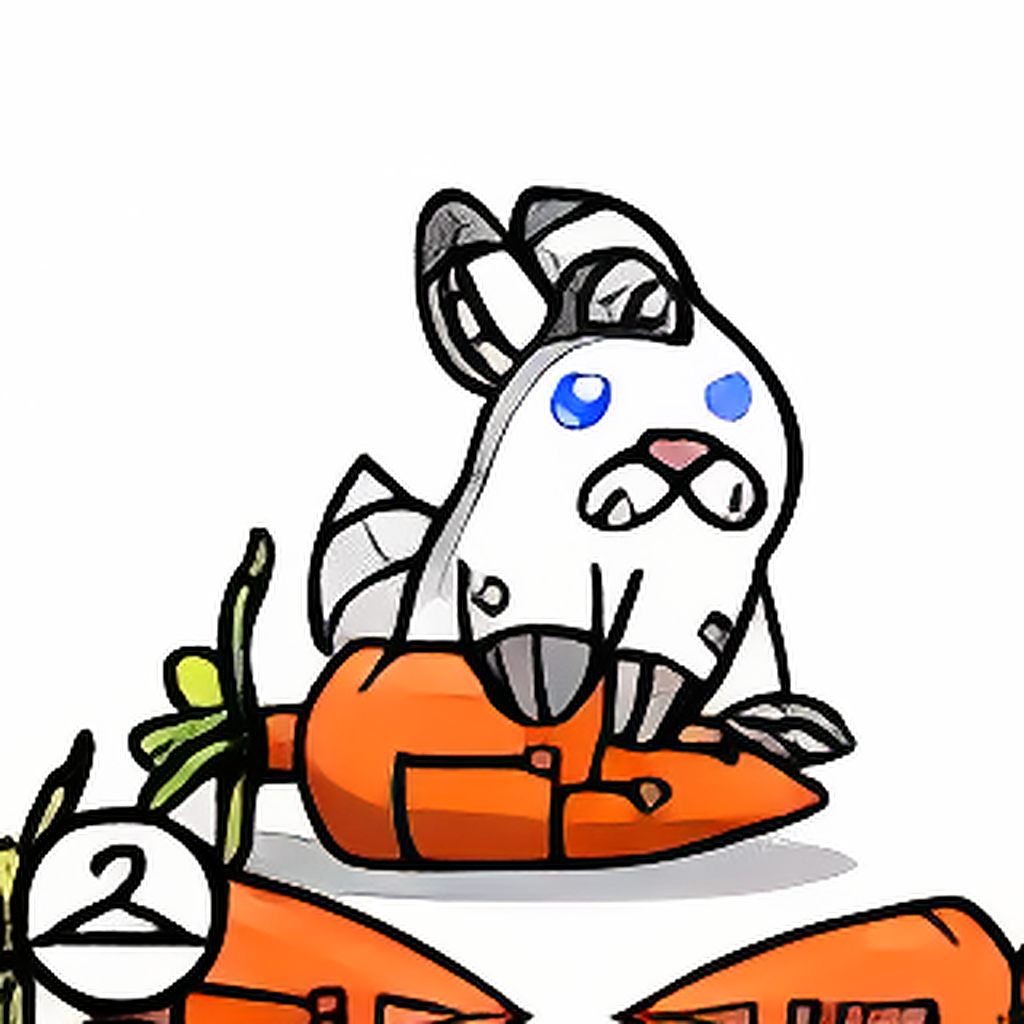 Robot Snowbunny Petpet Companion