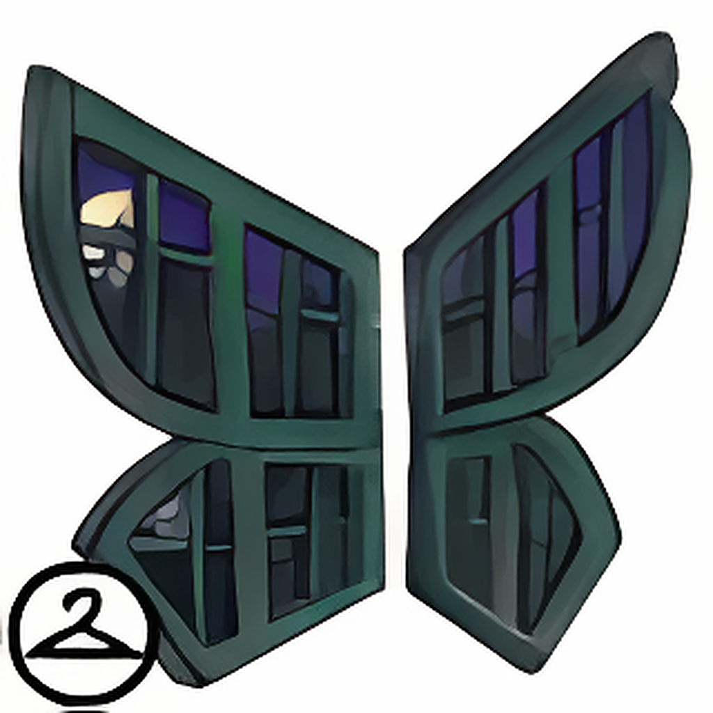 Haunted Window Wings