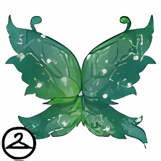 Evergreen Snowflake Wings