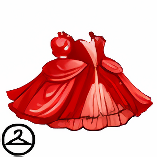 Dyeworks Red: Void Ballgown