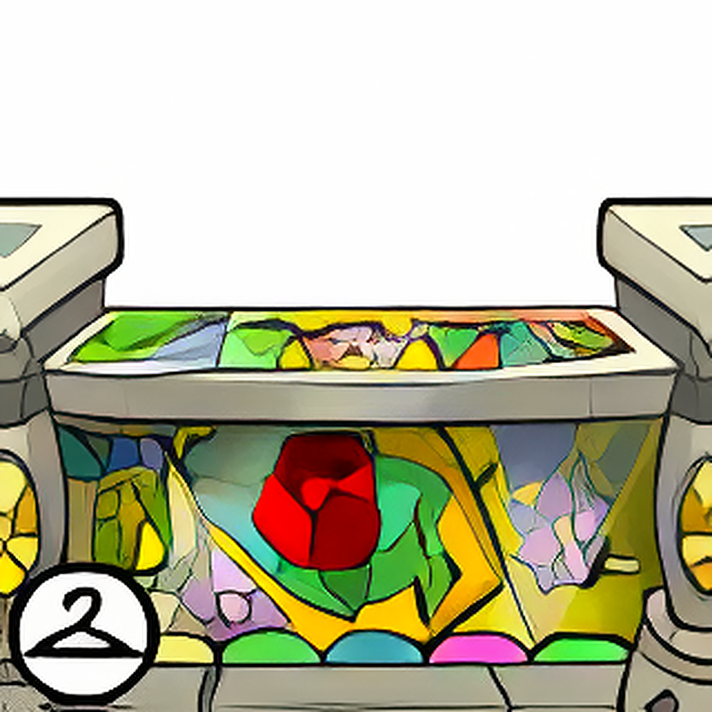 Stained Glass Balcony Foreground