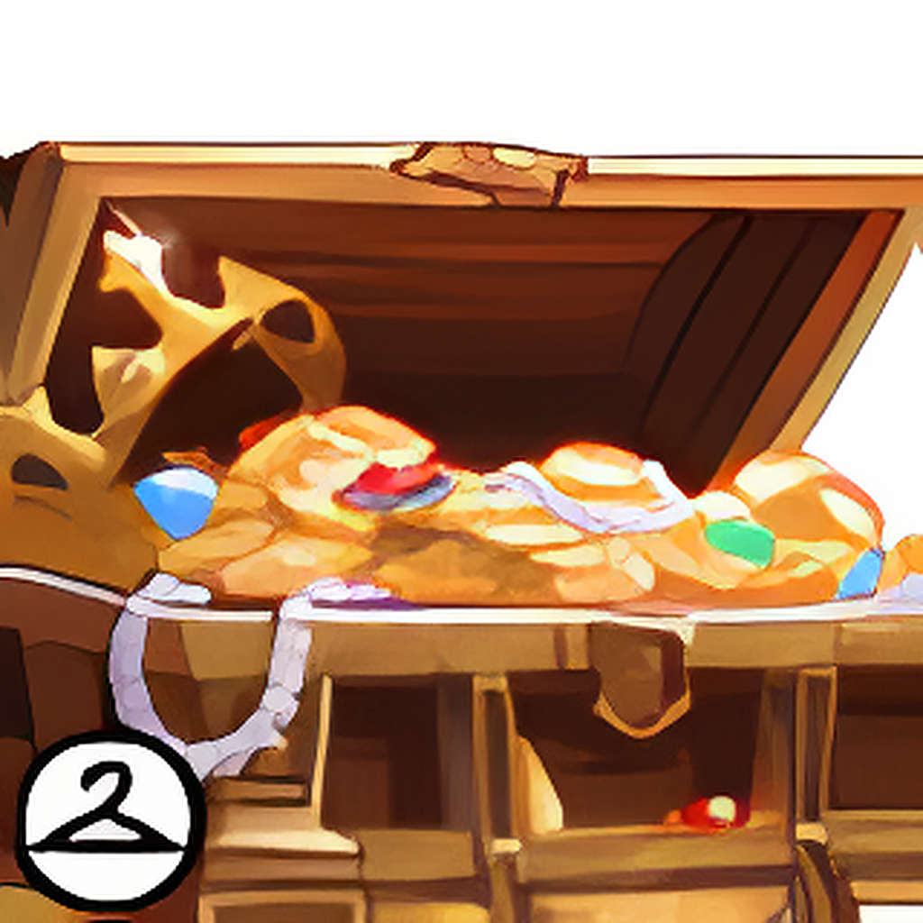 Inside a Treasure Chest Trinket