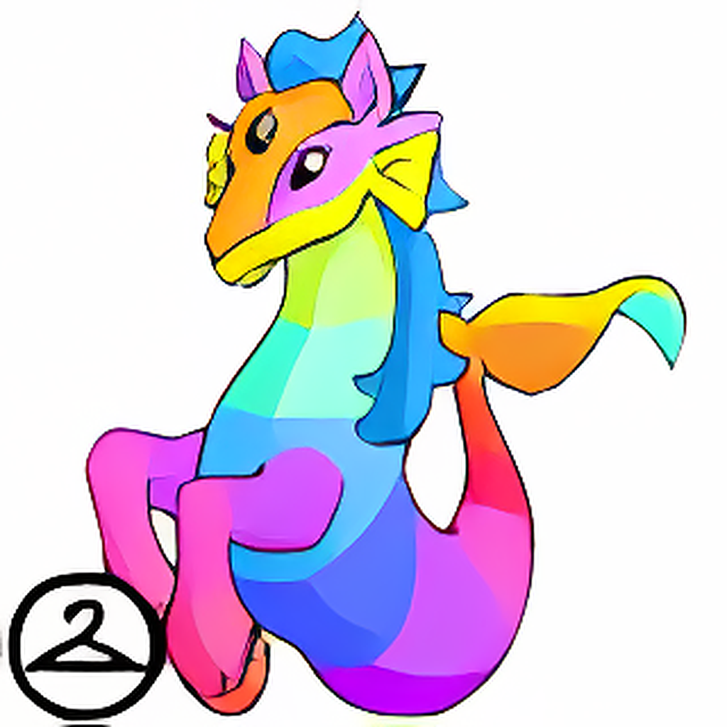 Nostalgic Rainbow Peophin