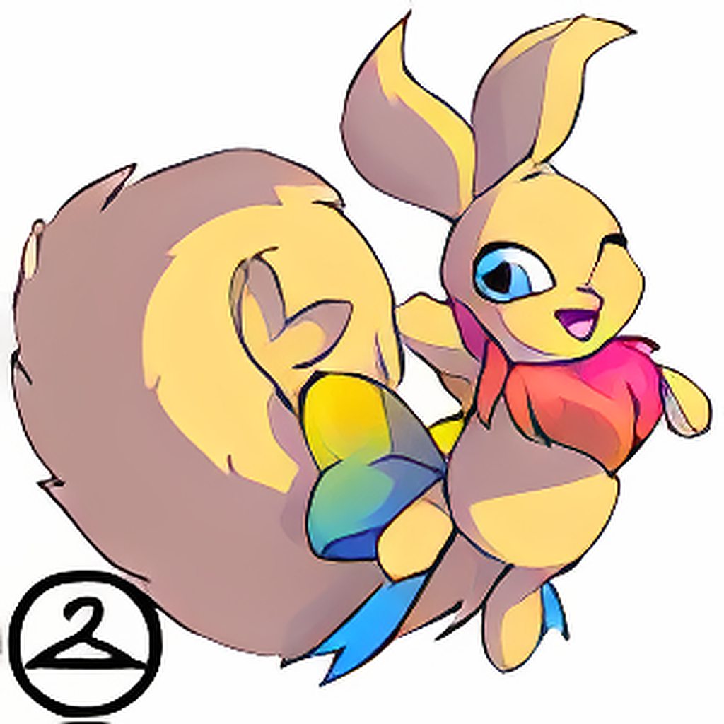 Prismatic Pansexual: Adoring Rainbow Usul