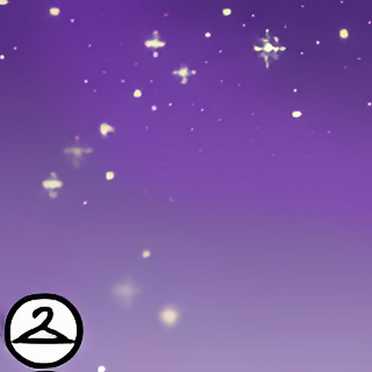 Dyeworks Dark Purple: Celestial Stars Trinket