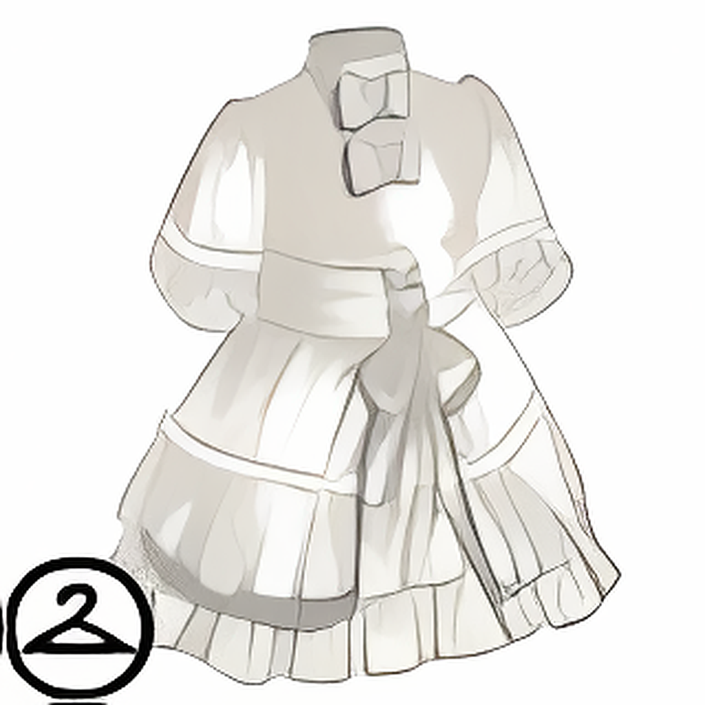 Dyeworks White: Ruby Carolling Dress