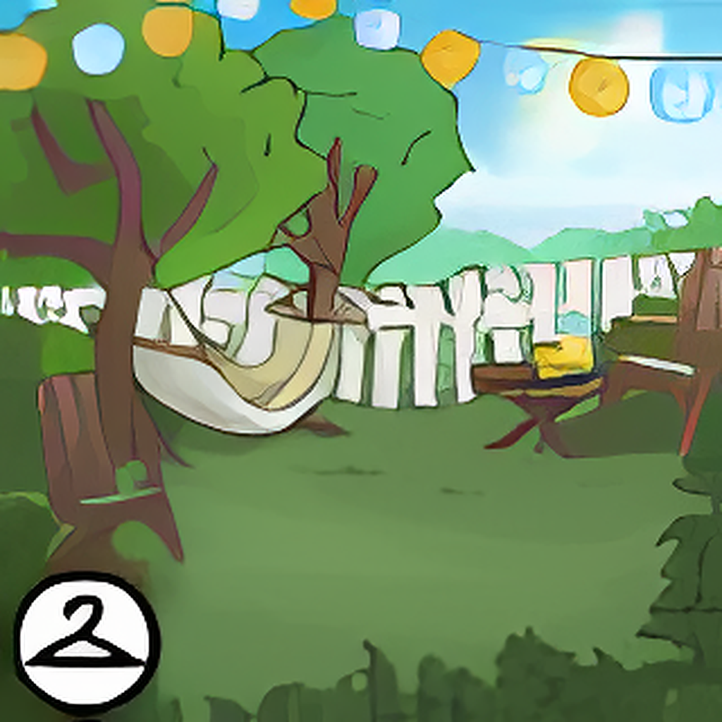 Backyard Summer Background