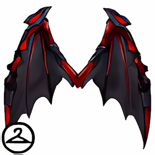 Red Warlock Battle Wings