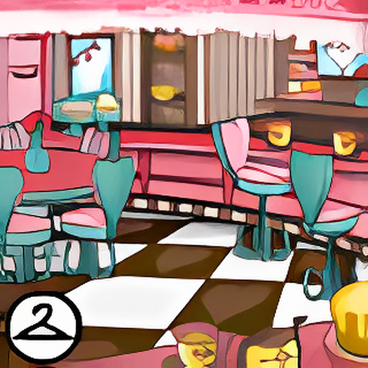 Valentine Cafe Background