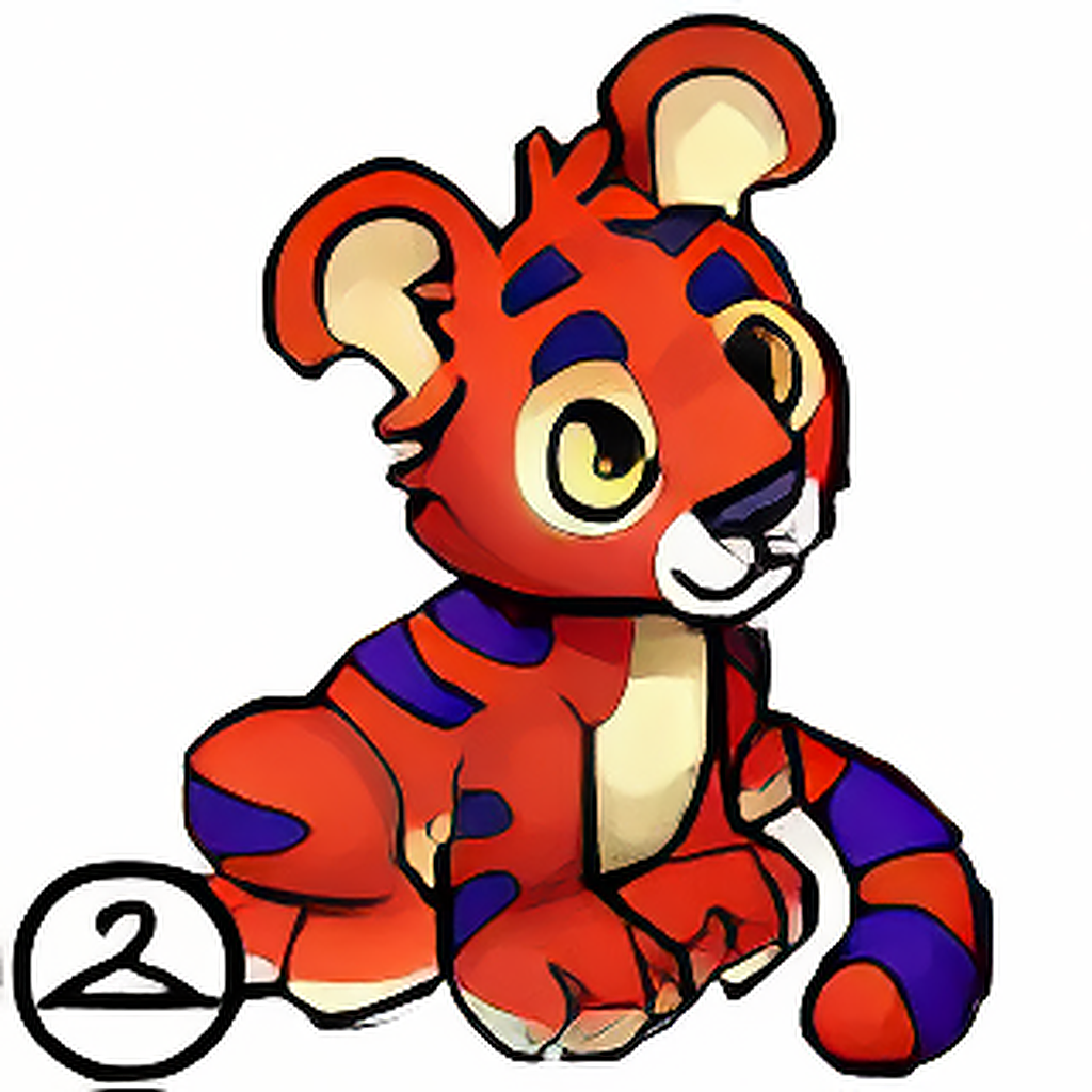 Habbo Hotel Red Kougra