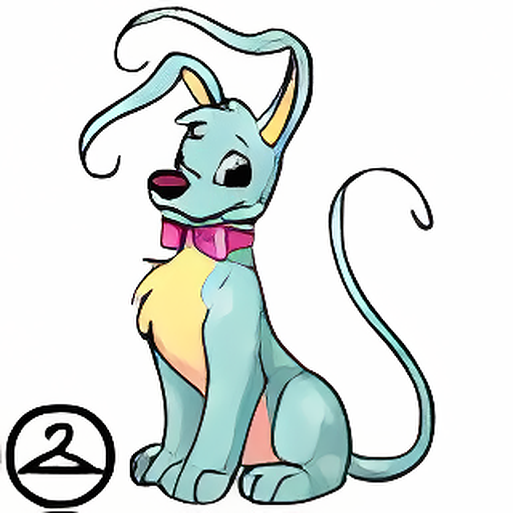 Prismatic Light Blue: Celebratory Anniversary Gelert