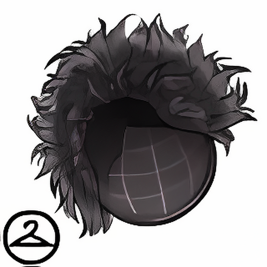 Goth Mohawk Wig
