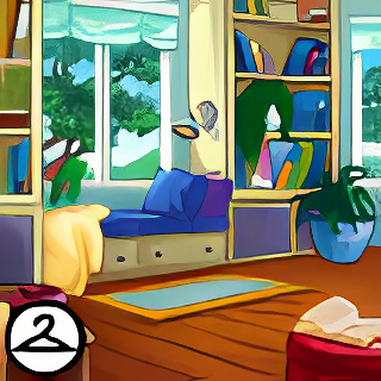 Cosy Book Nook Background