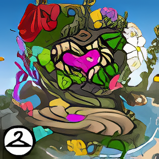 Floral Throne Background