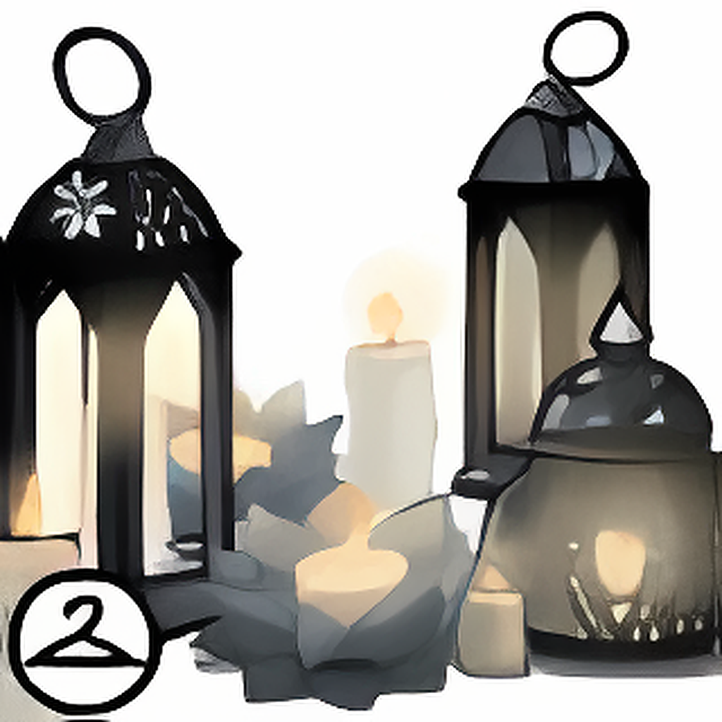 Dyeworks Black: Incandescent Lanterns
