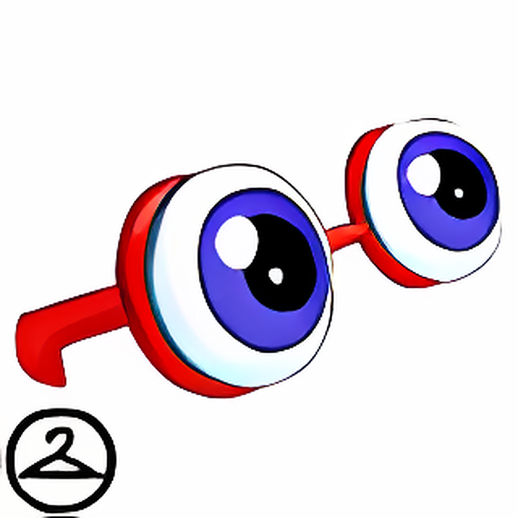 Springy Eye Glasses