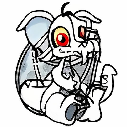 White Draik Plushie