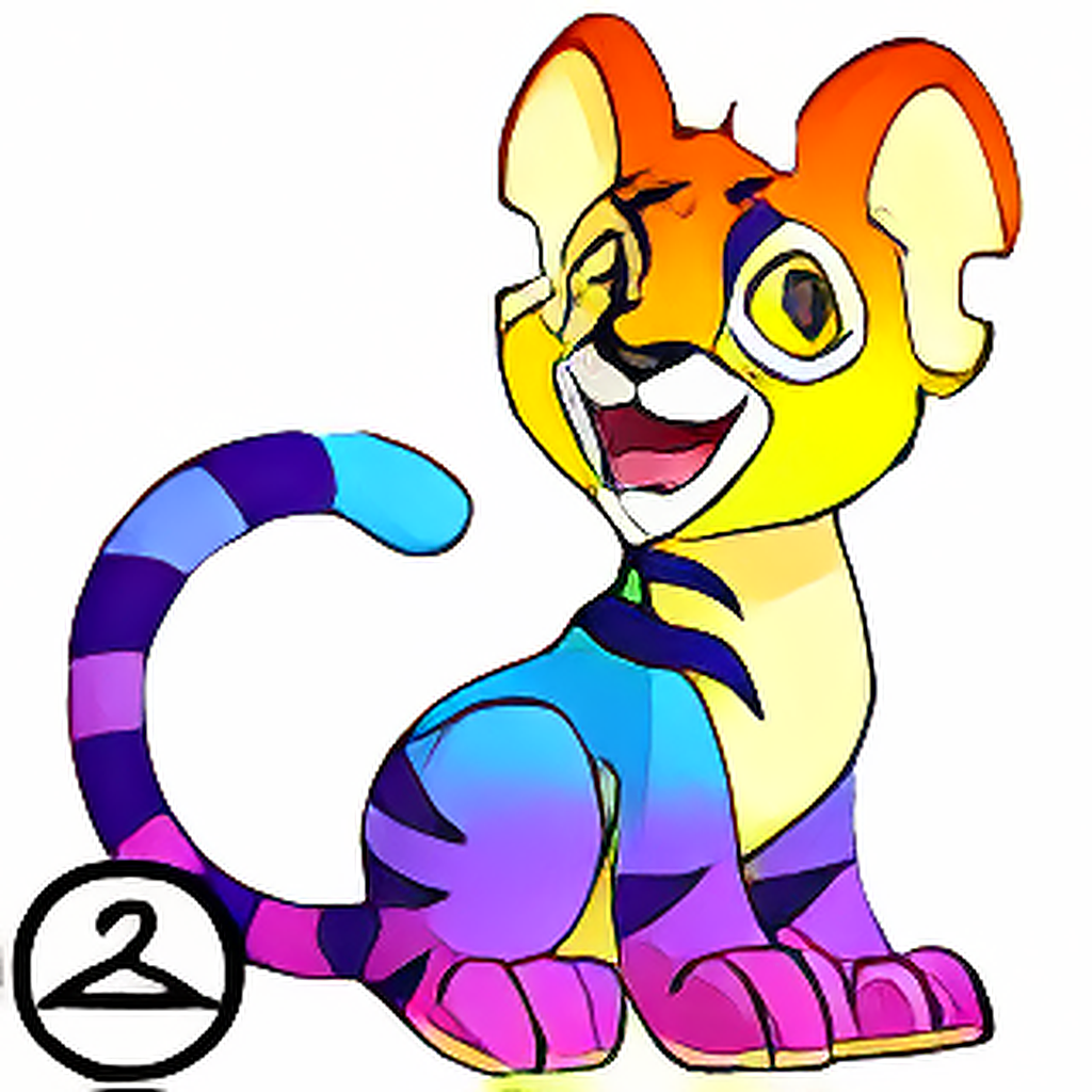 Adoring Rainbow Kougra