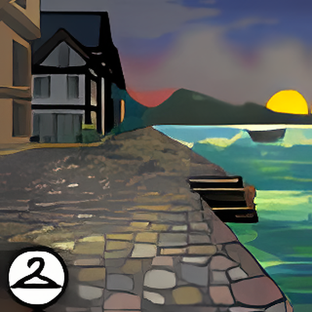 Stroll on the Water Background