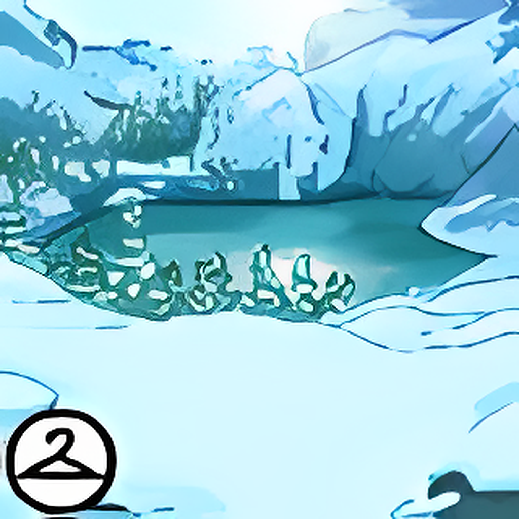 Dyeworks Light Blue: Winter Dream Background