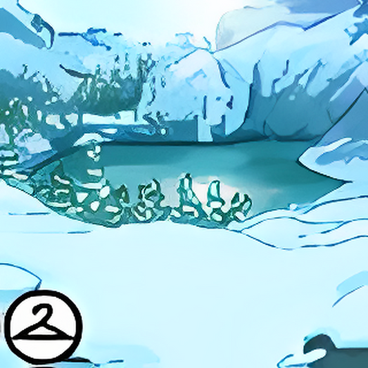 Dyeworks Light Blue: Winter Dream Background