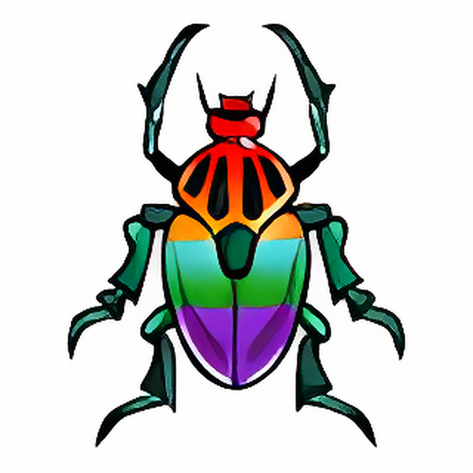 Rainbow Collectable Scarab