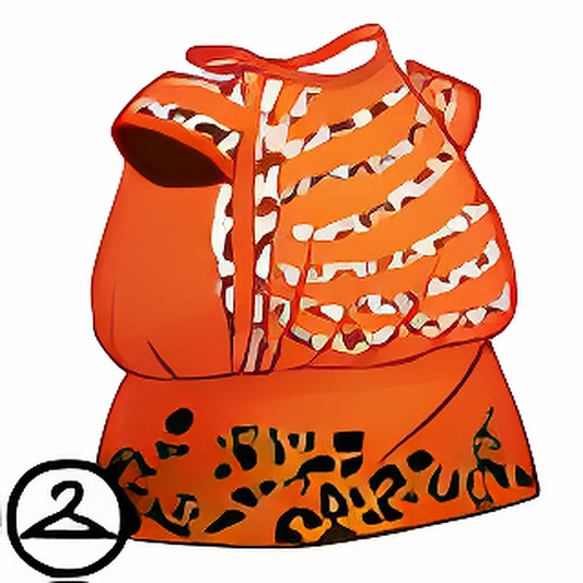 Fashionable Wildlife Inspired Dress