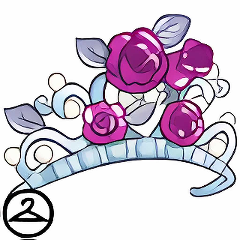 Fancy Rose Tiara